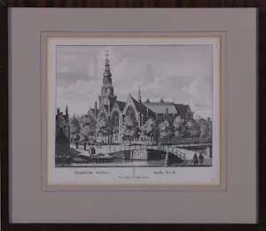 Pieter Schenk - Lot van 9 werkren op papier (gravures, litho, tekening), o.a. Stadsgezichten kopen? Bied vanaf 100!