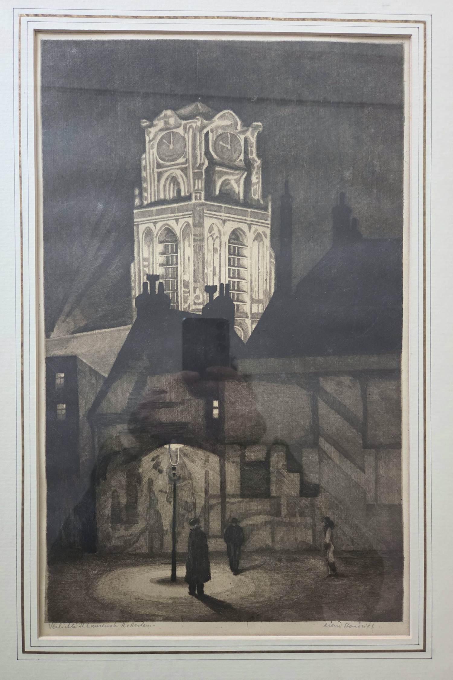 AcheterArend Hendriks - Laurenskerk. Nacht met figuren.? Enchérissez de 49!