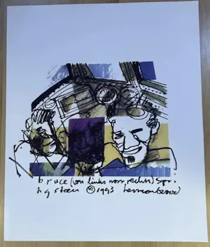 Herman Brood - Bruce (van links naar rechts) Springsteen kaufen? Bieten Sie von 39!