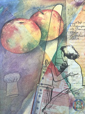 Jan Vanriet - Litho - Gesigneerd - 1987 - 'Bellefleur' kopen? Bied vanaf 35!