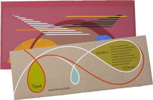 Cesar Domela - en Maarten Mourik - Lot van twee zeefdrukken met een gedicht kopen? Bied vanaf 1!