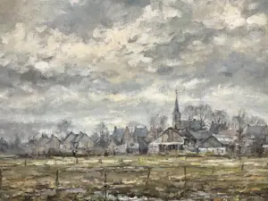 Jos Leurs - Dorpje Hulsel bij Eindhoven. kopen? Bied vanaf 425!