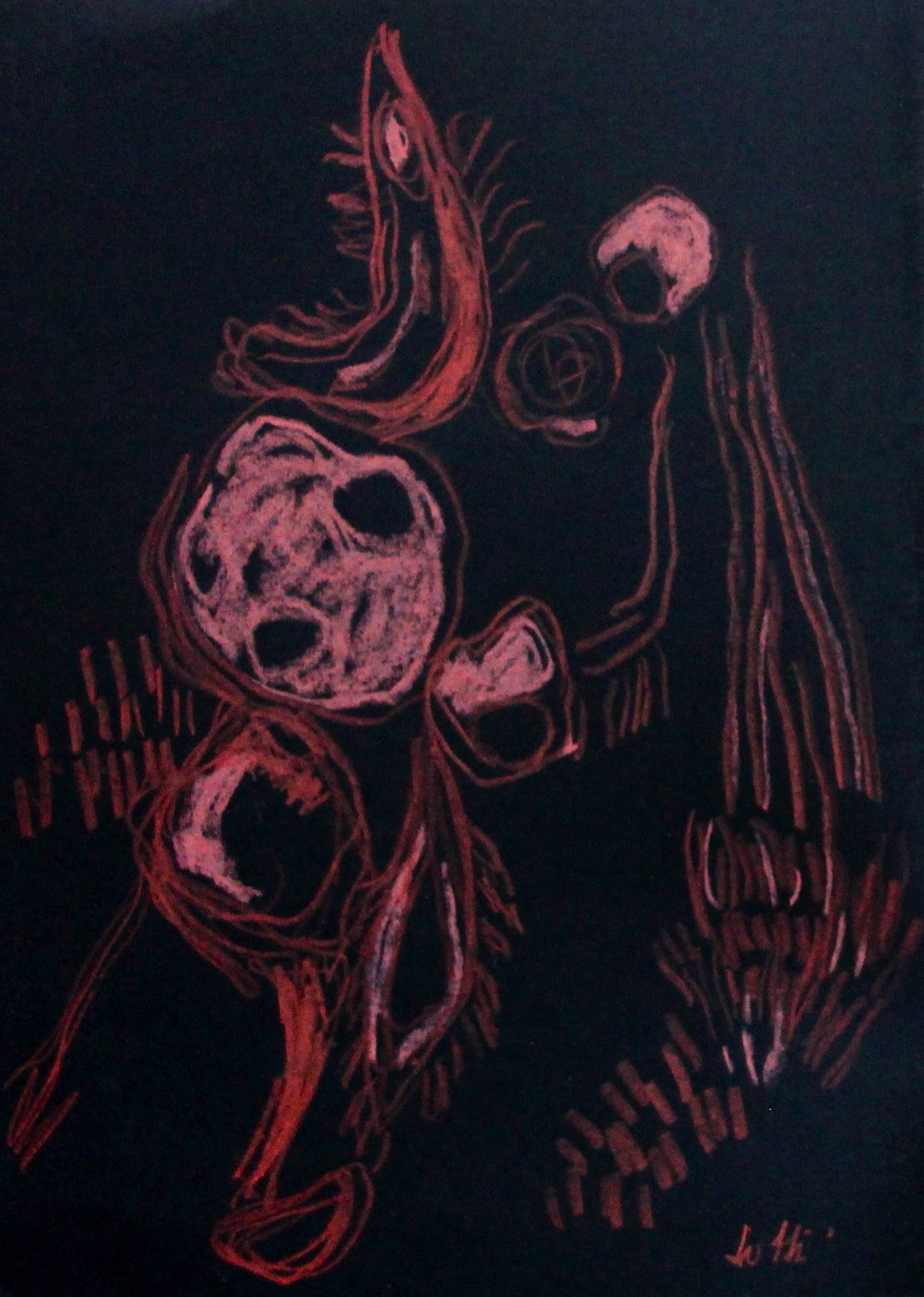 Lotti van der Gaag - tekening in catalogus Stedelijk Museum Amsterdam - 1962 kopen? Bied vanaf 75!