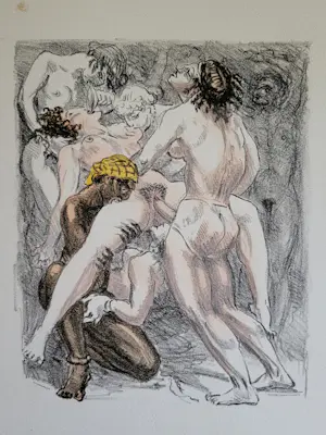 Georges Villa - 9 very rare erotic prints from 'Aphrodite', 1938 kopen? Bied vanaf 150!