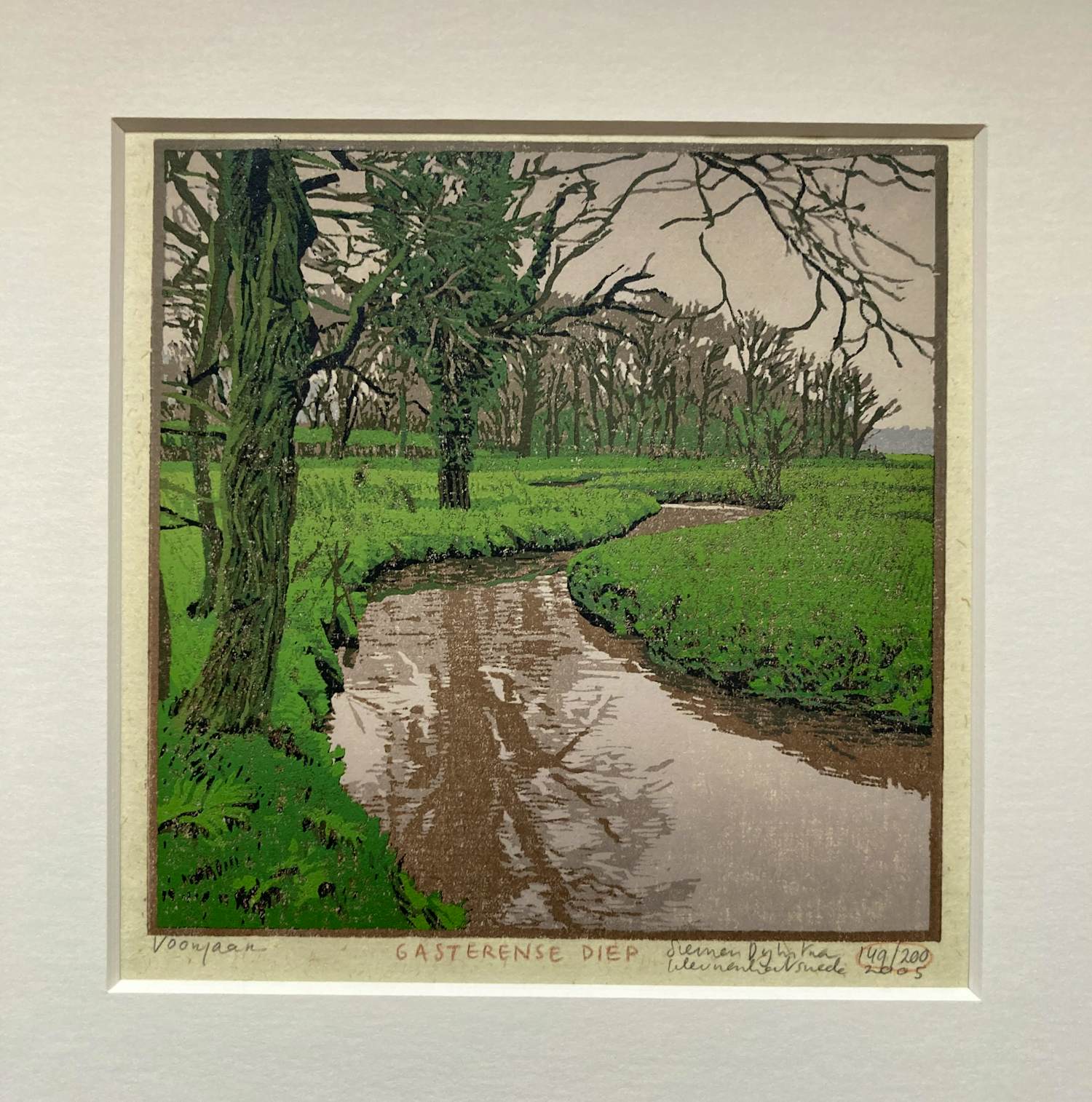 Siemen Dijkstra - Gasterense Diep verkocht voor € 225!