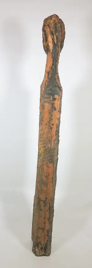Hans Veneman - Houten sculptuur, Figuur (Groot!) kopen? Bied vanaf 500!