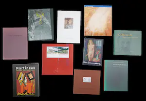 Various Artists Books - Lot van 10 kunstboeken, met onder andere Co Westerik & Martineau! kopen? Bied vanaf 1!