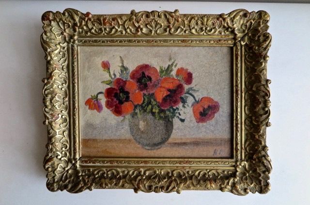 Niet of onleesbaar gesigneerd - Onduidelijk gesigneerd - waarschijnlijk H. Pessers (1899-1986) verkocht voor € 1!