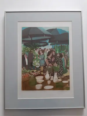 Willy Belinfante - Ets, Markt in Limoges kopen? Bied vanaf 70!