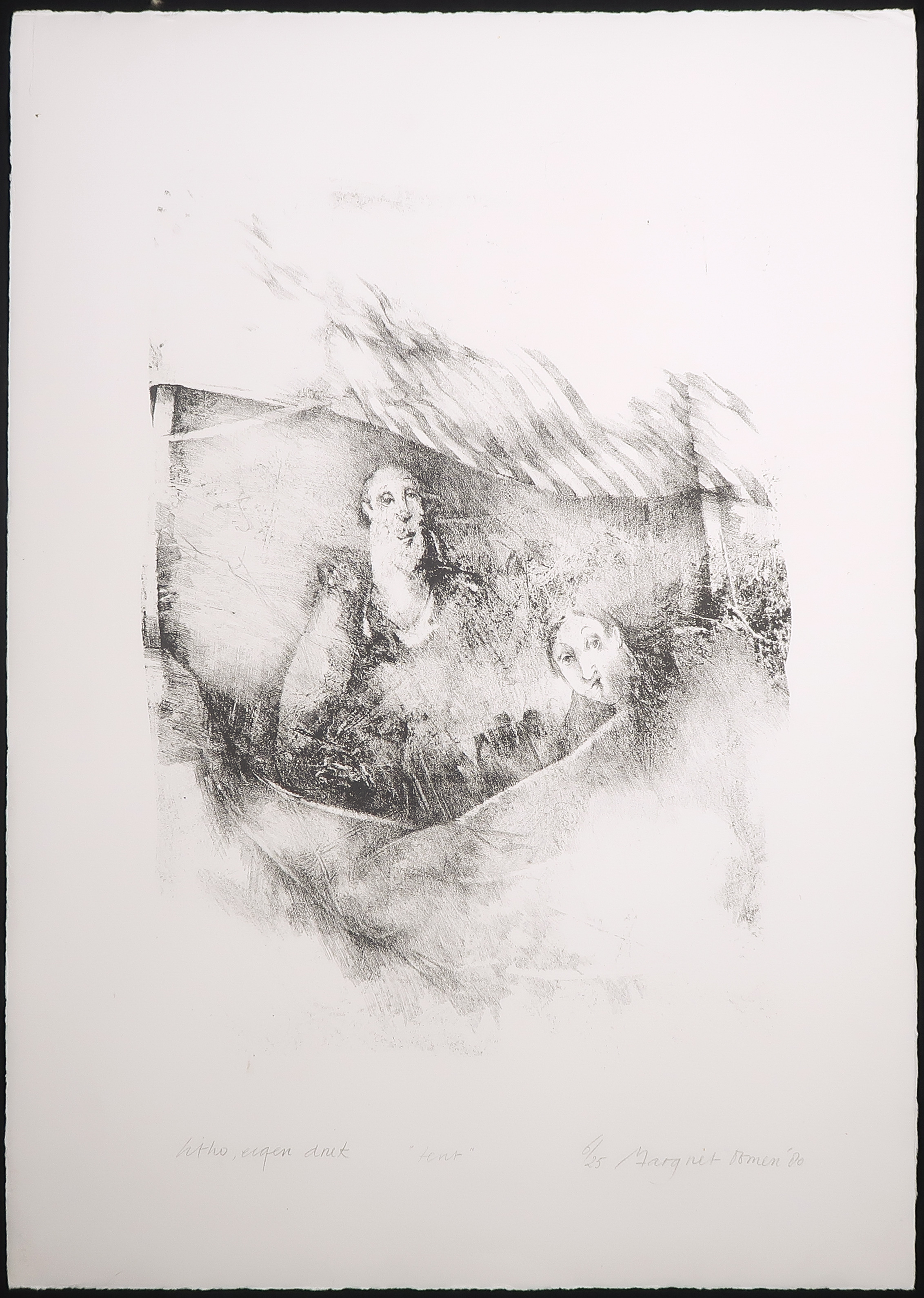 Margriet Oomen - Litho, Tent kopen? Bied vanaf 1!
