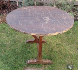 Niet of onleesbaar gesigneerd - Oak vigneron table from France - ca. 1940 kopen? Bied vanaf 10!
