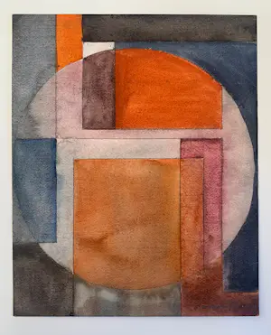 Louis de Vriese - "Abstract in Verticale lijnen" Louis de Vriese (Belgie) kaufen? Bieten Sie von 100!
