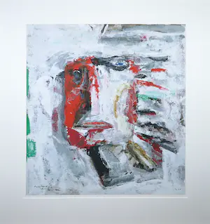 Nico Molenkamp - Zeefdruk, Figuur - Ingelijst (Groot) kopen? Bied vanaf 1!