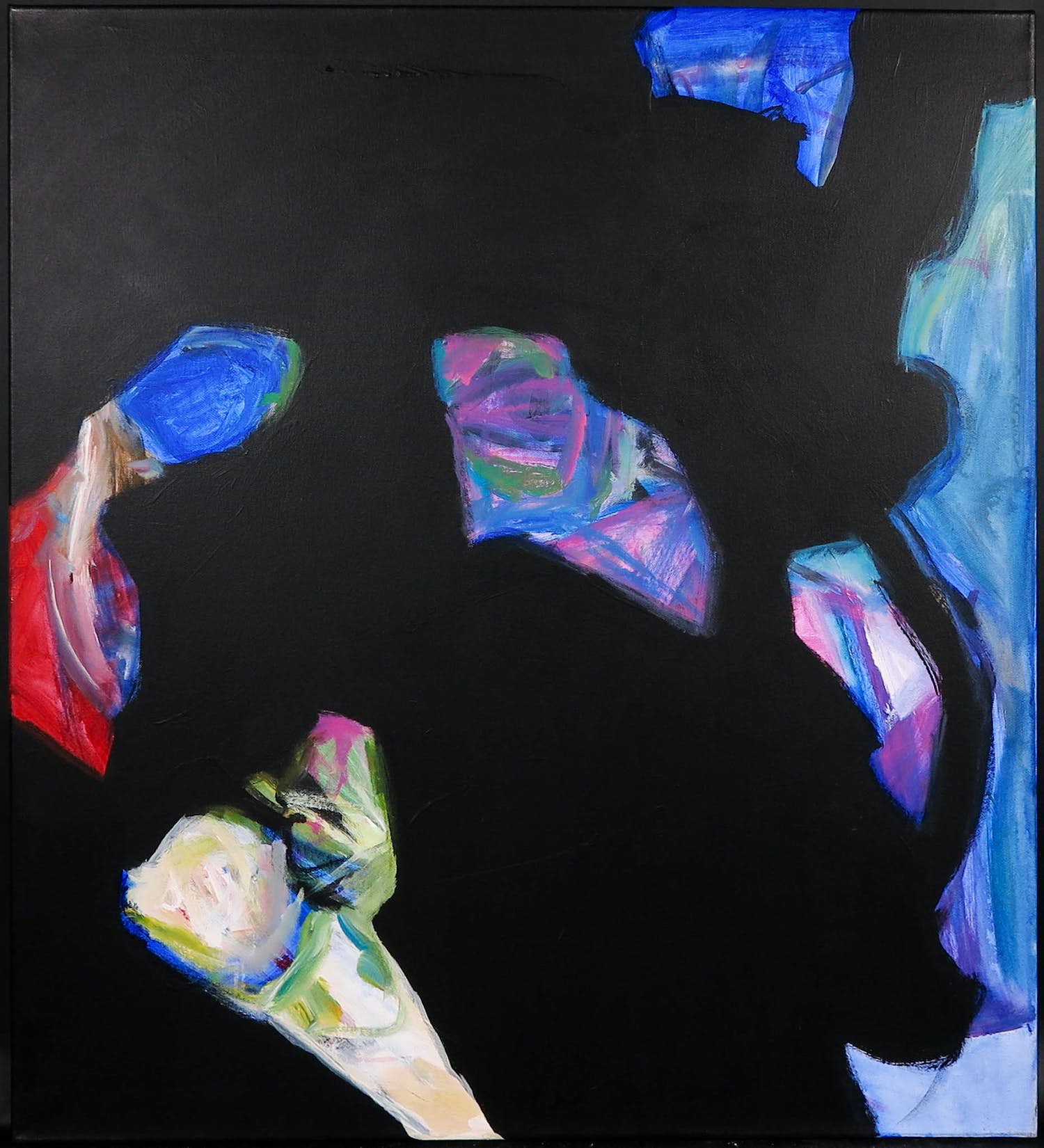 Cobi Nieuwstad - Acryl op doek, Onderzoek II kopen? Bied vanaf 1!