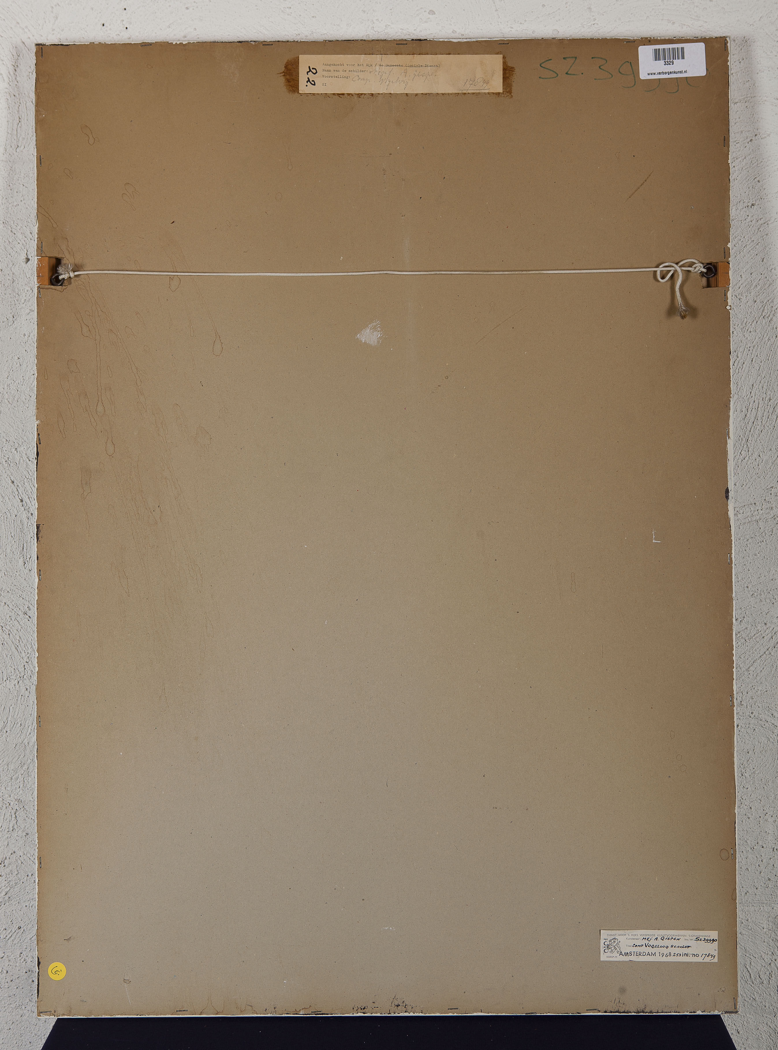 Antoinette Gispen - compositie Vogeloog Scarlet kopen? Bied vanaf 10!