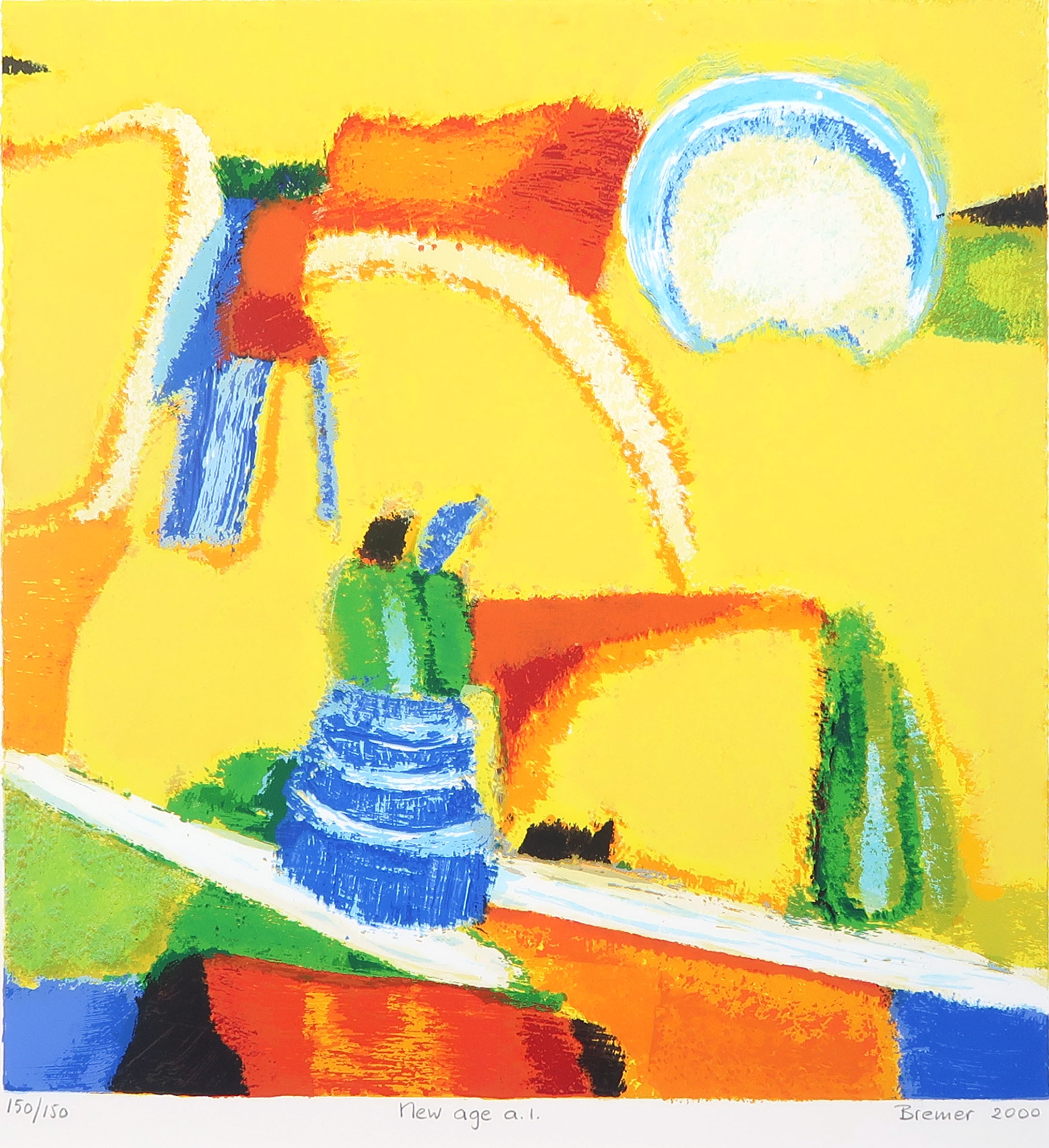 Saskia Bremer - Zeefdruk, New age a.1. kopen? Bied vanaf 1!