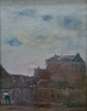 Gerrit Willem Knap - Arbeider aan het werk kopen? Bied vanaf 75!