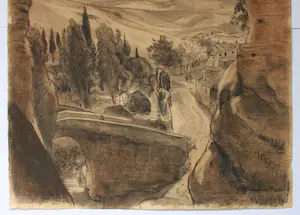 Johannes Graadt van Roggen - Puentes Romano y Arabe bij Ronda (Malaga, Andalusië) kopen? Bied vanaf 75!