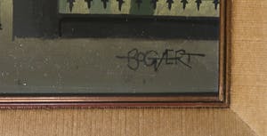 Gaston Bogaert - Olieverf op paneel, Octobre - Ingelijst kopen? Bied vanaf 3000!