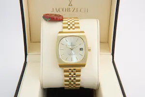 Acheter132- Vintage stijl Jacob Zech -  Prague Z1.1525.001 - unisex horloge - Automaat? Enchérissez de 180!