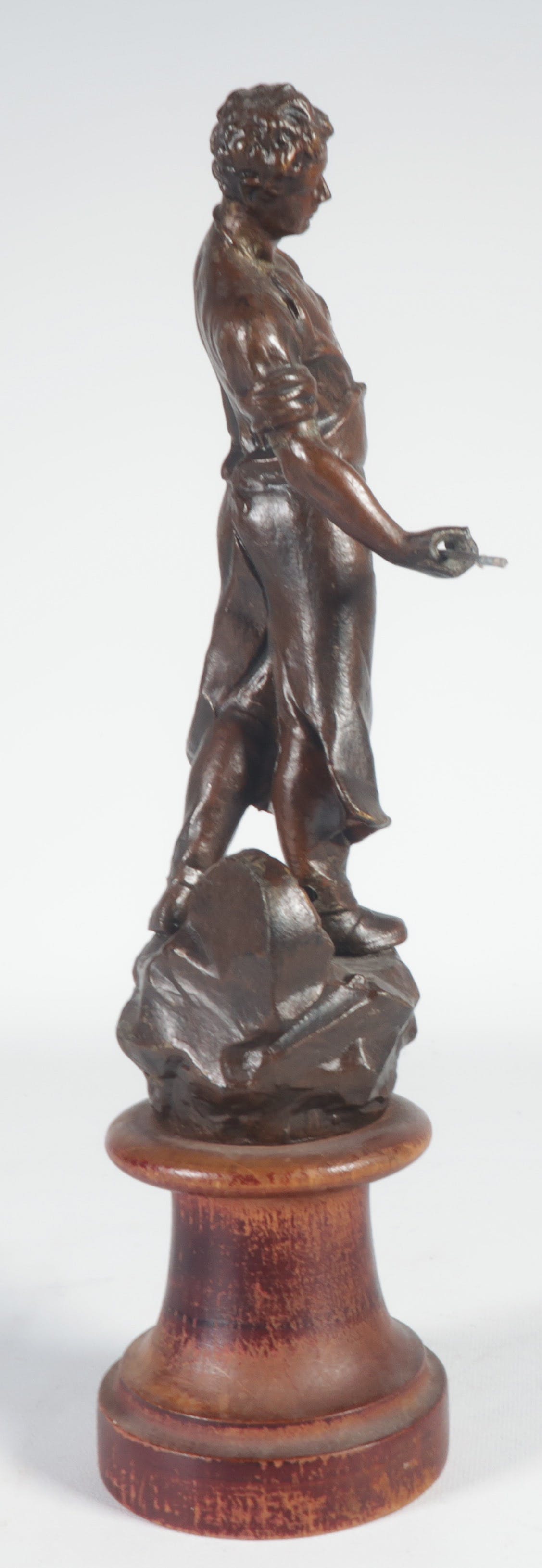 Niet of onleesbaar gesigneerd - Bronzen beeldje 19e eeuw, Smid  kopen? Bied vanaf 1!