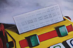 Rob Scholte - Inkjetprint op papier, A B C - Ingleijst (Groot) kopen? Bied vanaf 100!