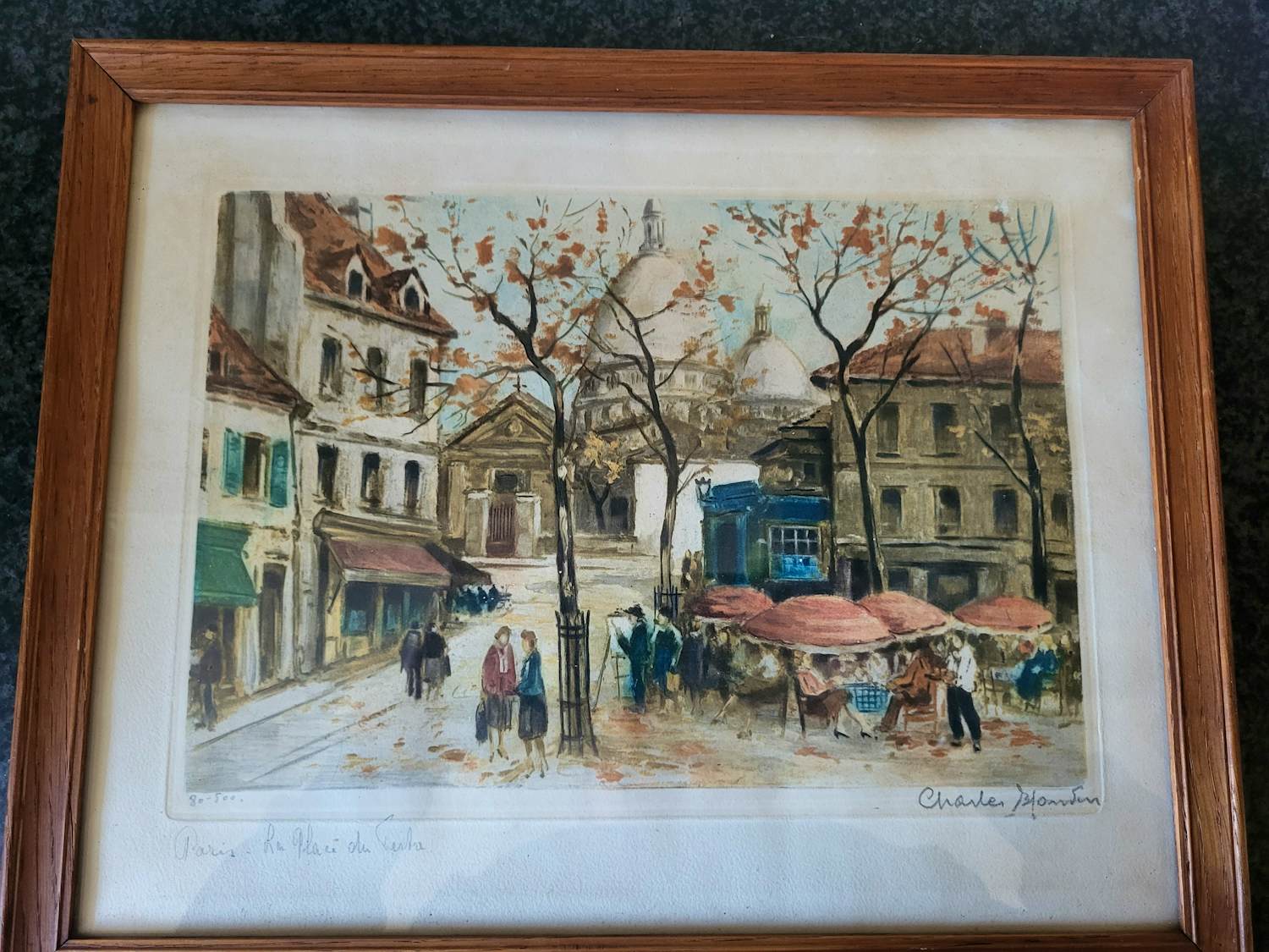 Charles Blondin - Paris "La Place der deuta" kopen? Bied vanaf 20!