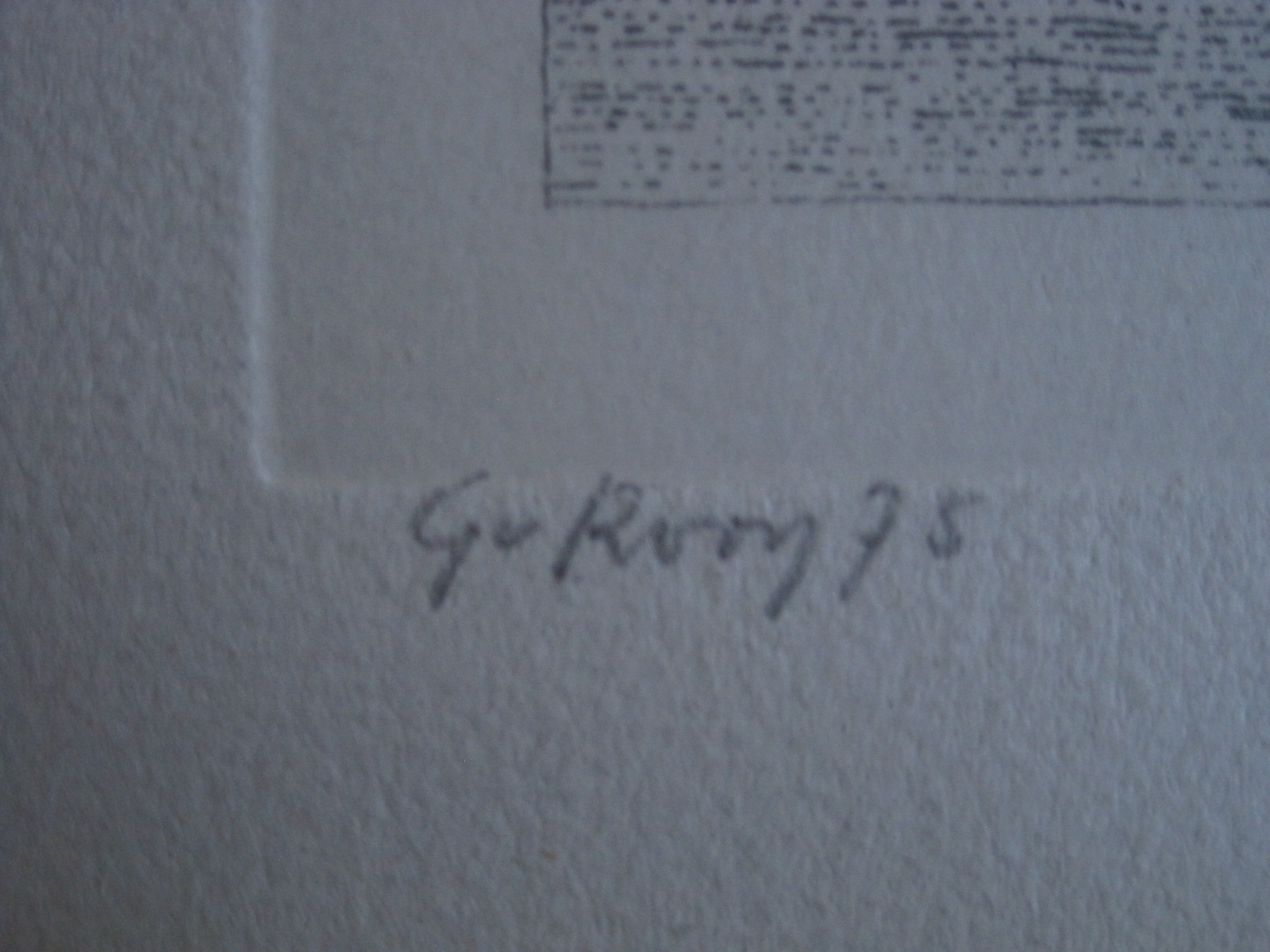 Gerard van Rooy - Fraai verstild werk van meestergraficus - lid van "de Luis"  kopen? Bied vanaf 1!