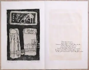 Jan Montyn - Image of Dylan Thomas, complete uitgave met 10 etsen kopen? Bied vanaf 750!