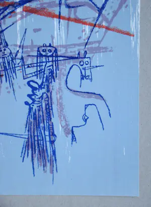 Wifredo Lam - Dubieuze verwantschappen - 1963 - Originele lithografie - Mourlot kopen? Bied vanaf 100!