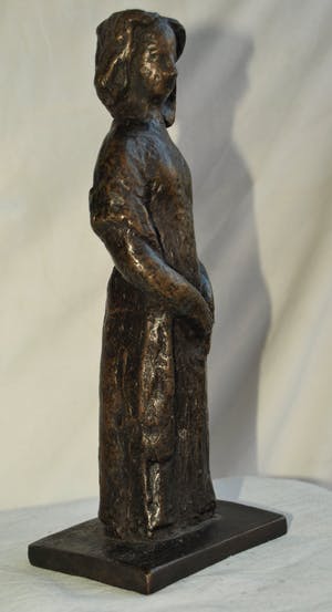 Brons (Onbekend) - Oud bronzen beeld , “Vrouw” – Uit nalatenschap van Herman van den Eerenbeemt kopen? Bied vanaf 1!