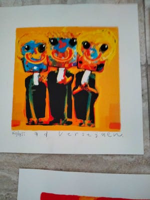 Ad Verstijnen - 5 zeefdrukken kopen? Bied vanaf 150!