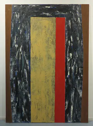 Jelis van Dolderen - Olieverf en tempera op doek, Zonder titel (Zeer groot!) kopen? Bied vanaf 20!