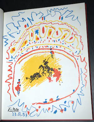 Pablo Picasso - Kunstboek met litho kopen? Bied vanaf 75!