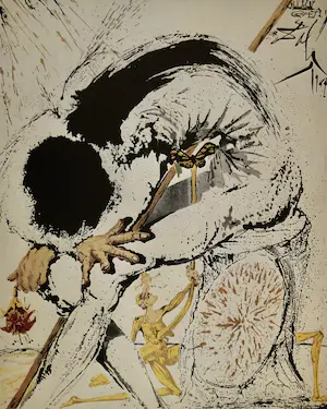 Salvador Dali - Angele Surrealista en nog 5 werken kopen? Bied vanaf 1!