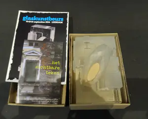 Novy Bor - Han de Kluijver - Glaskunstbeurs jaarobject 2014 getiteld Het zichtbare teken kopen? Bied vanaf 100!