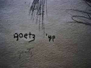 Henri Bernard Goetz - Bijzondere 1949 surrealistische gravure "printemps" kleine oplage (33) kopen? Bied vanaf 32!