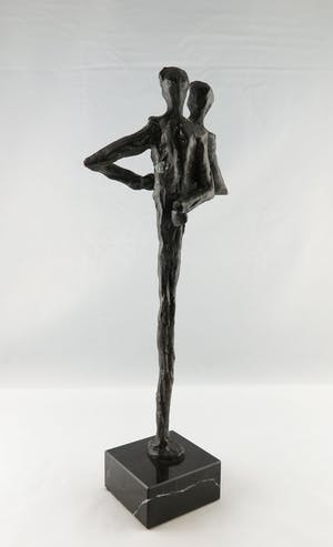 Brons (Onbekend) - Brons, Wijzend paar kopen? Bied vanaf 35!