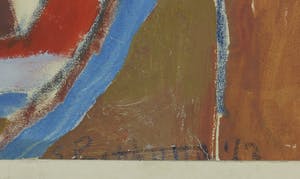 Simon Posthuma - Acryl/gouache op papier, Zonder titel kopen? Bied vanaf 1!