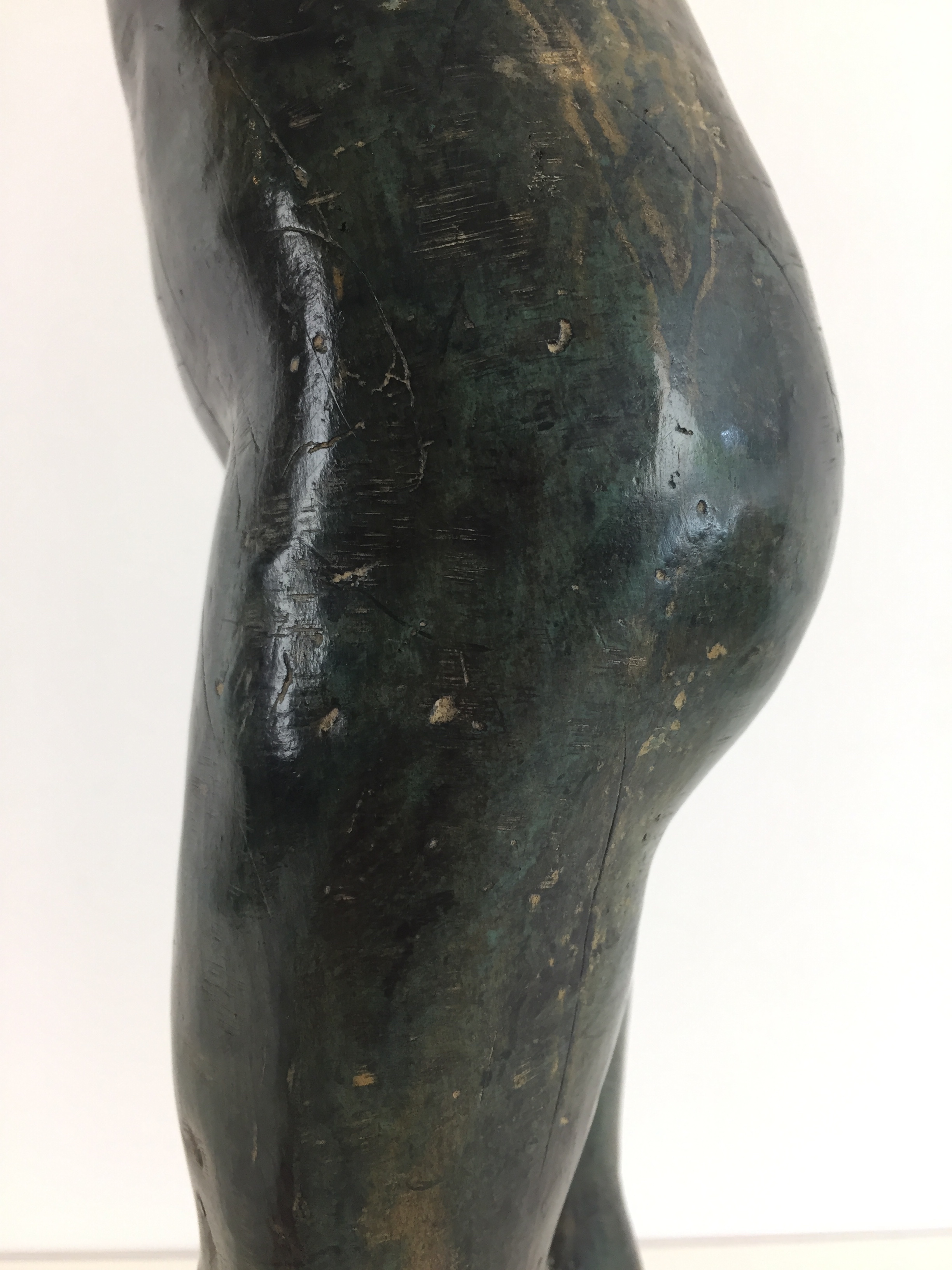 Niet of onleesbaar gesigneerd - Prachtig vormgegeven bronzen tors, cire perdue-techniek, VANAF 1 EURO! kopen? Bied vanaf 1!