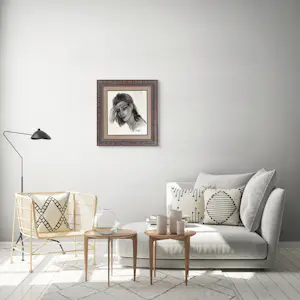 Corneille - houtskool tekening - La Rêveuse (1994) kopen? Bied vanaf 3500!