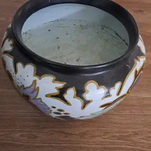 Plateelbakkerij Zuid-Holland - Prachtige pot/ Pinejo/ Arnhem. kopen? Bied vanaf 100!