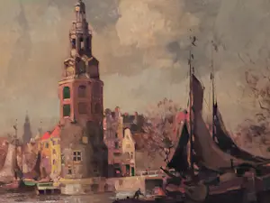 Jan Simon Knikker - Montelbaanstoren Amsterdam kopen? Bied vanaf 250!
