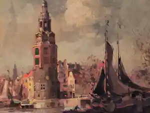 Jan Simon Knikker - Montelbaanstoren Amsterdam kaufen? Bieten Sie von 250!