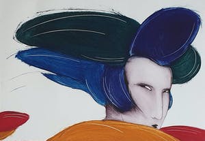 Dana Andreev - Kleurenets: 'Two clouds' (1993) kopen? Bied vanaf 100!