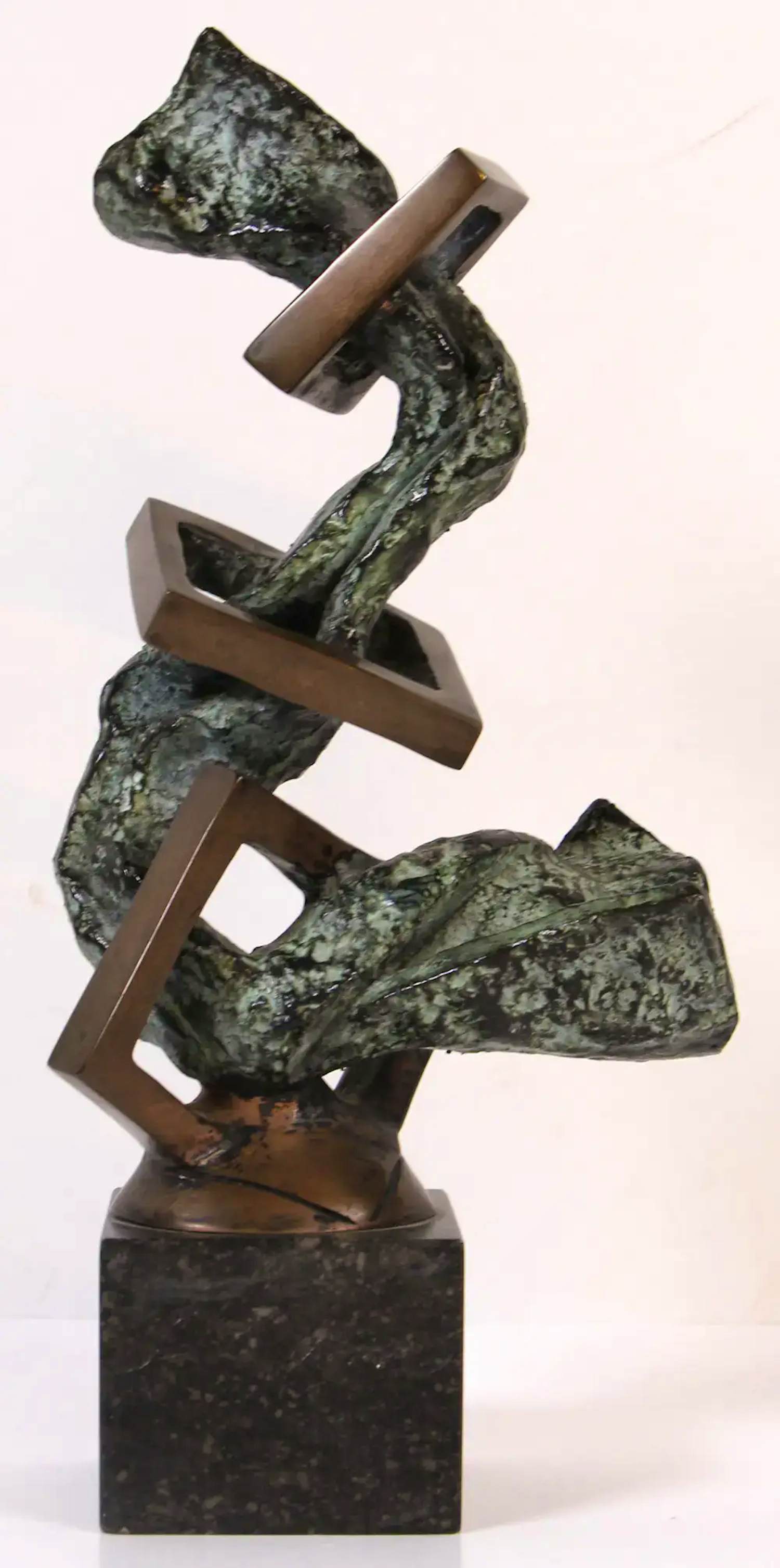 Pepe Gregoire - Ruw en gepolijst bronzen beeld - 1988 kopen? Bied vanaf 499!