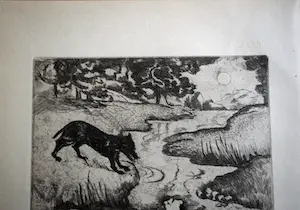 Jeanne Bieruma Oosting - Ets - De Wolf en het Lam kopen? Bied vanaf 50!