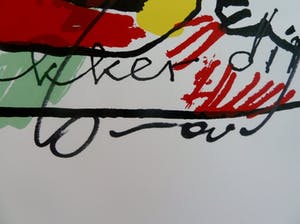 Herman Brood - Lekker Ding - Handgesigneerde zeefdruk 1999 kopen? Bied vanaf 215!