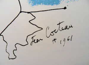 Jean Cocteau - Europe - L'enlèvement d'Europe, Lithographie, 1961 kopen? Bied vanaf 80!