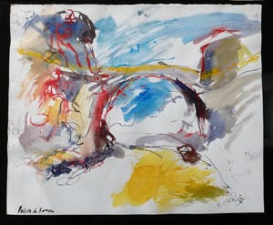 Franscz Witte - 3 aquarellen van landschappen kopen? Bied vanaf 20!